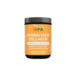 Hydrolyzed Collagen Powder 16 OZ 454g Hair Skin Nail Joint Support Dietary Supplement - Product Image 1