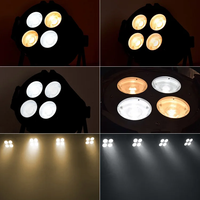 Lumière de surface à 4 yeux cob public led 200w Wedding bar performance live fill light projection light