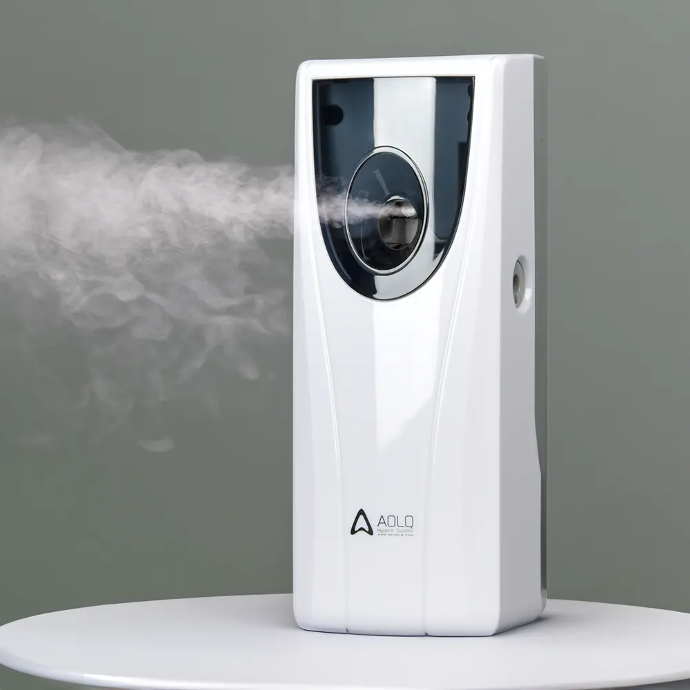 Mini deodorante per ambienti a parete distributore automatico di aerosol per profumo spray per profumo d'aria