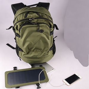 Alecter APH-S11 Outdoor Emergency <b>Solar</b> Backpack AC Outlet USB Waterproof 40L ROHS Certified Unisex Hiking Camping Power Bank - Product Image 6