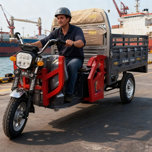 Meilleure vente <span class=keywords><strong>1500W</strong></span> Tricycle électrique de fret avec 2 passagers 72V voiture à trois roues motorisée disponible Types de carrosserie ouverte vente - Product Image 5