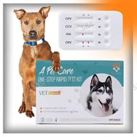 Quick Canine Virus Veterinary Rapid test Strip Kit Ehrlichia/Babesia Gibsoni/Anaplasma/Heartworm Combo Test EHR/BAB/ANA/CHW