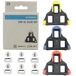 Juego de tacos <span class=keywords><strong>Shimano</strong></span> <span class=keywords><strong>SM</strong></span>-SH10 <span class=keywords><strong>SH11</strong></span> SH12 para bicicleta de montaña y carretera, tacos de pedal autoblocantes - Product Image 1