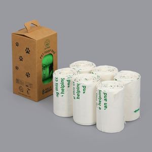 Eco Friendly Luxury Corn Starch <b>Compostable</b> Biodegradable Dog Poop <b>Bags</b> with Customized Logo - Product Image 4