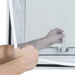 Moustiquaire magnétique ajustable 150*180 pour fenêtre, anti-insectes, avec cadre magnétique adhésif 60*60, respirante et conviviale - Product Image 3