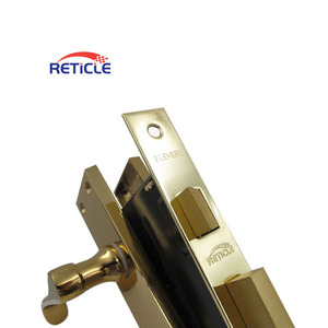 Poignée de porte <span class=keywords><strong>doré</strong></span> de haute qualité 419 <span class=keywords><strong>Victoria</strong></span> 2,5 pouces - Product Image 3