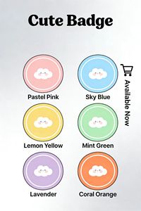 Badge rond en étain personnalisé pour bébé rampant, mignon, style dessin animé, épinglette Kawaii pour sacs à dos d'enfants, vêtements, cadeau pour les parents - Product Image 4