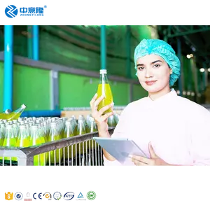 Proyecto llave en mano Limonada Mango Jugo Té Llenado Máquina de envasado y fabricación Línea de producción