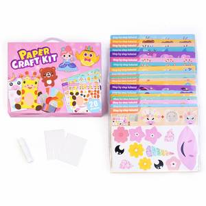 Activités amusantes, cadeau d'anniversaire idéal, assiettes en papier décorées, kit d'activités créatives pour poupées princesses pour les tout-petits - Product Image 6