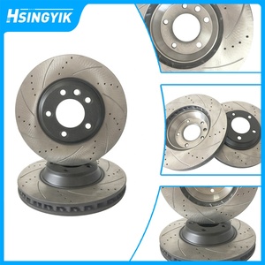 Disques de frein arrière de Rotor de rupture de revêtement pour VW <span class=keywords><strong>Golf</strong></span> MK5 GTI MK7 Seat ALTEA 5Q0615601F - Product Image 2