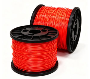 Alambre de Poliéster Rojo de 2.2MM y 2.5MM para Uso en Huertos, Línea de Soporte de Plástico de Alta Resistencia para Uvas y Plantas Trepadoras - Product Image 1