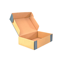 Emballage de chaussures pliables en carton ondulé sur mesure, finition brillante ou mate, matériaux rigides recyclés
