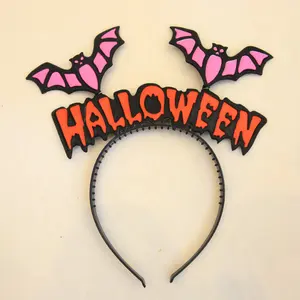 Thiết kế mới dễ thương người lớn trẻ em Halloween bên trang trí bí ngô BAT hat Halloween Headband