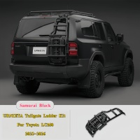 Kit d'échelle arrière en alliage d'aluminium URNIETA pour Toyota Prado LC250 - Accessoire de modification tout-terrain pour terrain accidenté 2023+