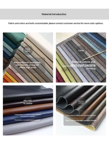 Nuevo Sofá de Fibra de Vidrio de Estilo Italiano, Ligero, de Lujo, Informal, Moderno, Sencillo, para Sala de Estar, Dormitorio, Balcón - Product Image 5
