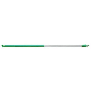 Asta Ergonomica in Alluminio Verde per Pulizie Domestiche 150 Cm - Product Image 1