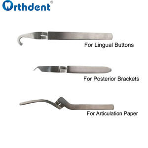 1 pz supporto ortodontico dentale pinzetta tubo buccale incollaggio Placer odontoiatria articolare pinzette di carta per strumenti per la cura dei denti - Product Image 2