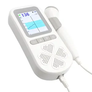 Para venda preço barato à prova d' água médica sem radiação ultrassônico som de alta fidelidade fetal doppler