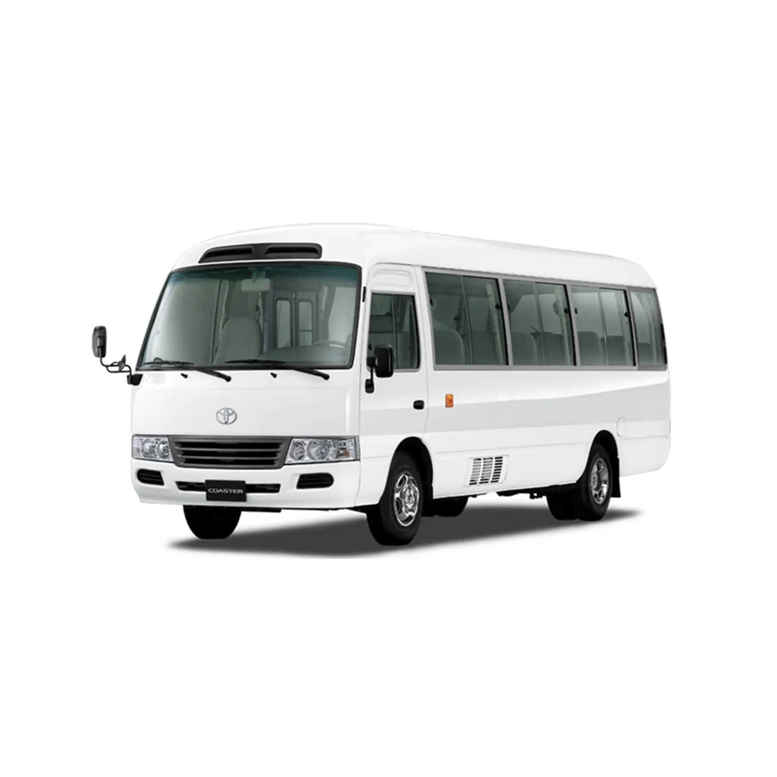 Dijual Coaster LHD 30 Tempat Duduk Toyota Coaster Bus 2019 Tahun Mesin Yuchai 130 Bus Penumpang 6 Gigi Kecepatan