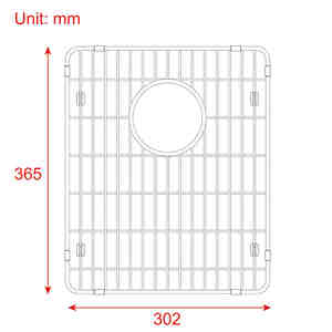 हम अच्छा डिजाइन रसोई सिंक सामान नीचे ग्रिड - Product Image 3