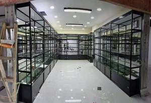 Kính truy cập giấy chứng nhận quà tặng hiển thị giá phần cứng và sản phẩm điện tử hiển thị tủ đồ trang sức kệ tủ hiển thị giá - Product Image 4