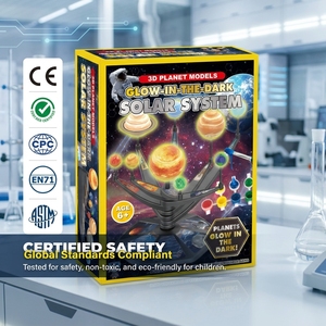 Sistema Solare con Modello Luminoso al Buio, Giocattoli Educativi Fai-da-Te per Bambini, Scienza STEM con Pianeti Telecomandati - Product Image 3