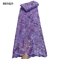 CHOCOO Date Paillettes Dubaï Ruban Cordé Tulle Tissu Blush Couleur Africain Broderie Dentelle Tissu