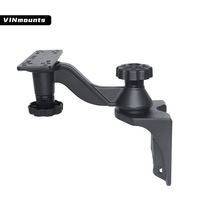 Soporte Marino VIN con Brazo Oscilante de 6 Pulgadas, Base de Aluminio de Grado Marino con Recubrimiento en Polvo, Ajustable 180 Grados, para Plotters y Más