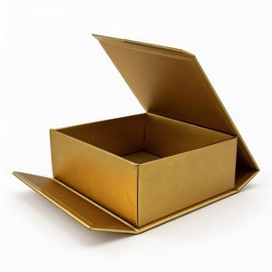 Caja de Papel Rígido Corrugado con Diseño Personalizado, Ecológica, Hecha con Materiales Reciclados, Impresión Flexográfica, para Velas, Cosméticos y Cuidado de la Piel - Product Image 1