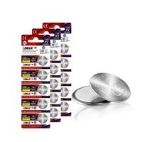Vente en gros de piles 3V CR2016, piles bouton au lithium, articles de cadeaux publicitaires, cadeaux promotionnels personnalisés avec logo