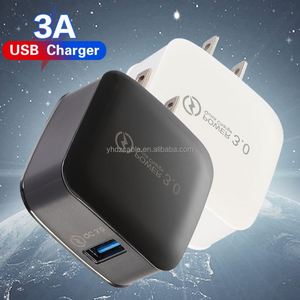 Cargador Rápido USB QC3.0 de 18W para Teléfono Inteligente, Cargador de Pared USB de Viaje - Product Image 1