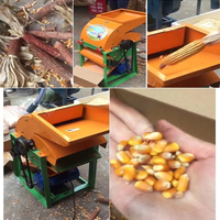 Nouvelle machine à broyer le maïs verticale à fonctionnement sécurisé, avec couvercle de protection en acier au carbone, 220V, capacité de 800-1000 kg/h