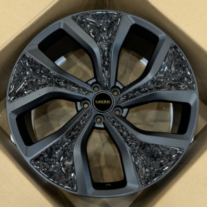 Rueda Forjada 5931F de 22/23 Pulgadas, Cinco Radios, Acabado Mecanizado, 5x120mm, Rueda de Aleación Forjada para Reequipamiento/Actualización, Nueva - Product Image 5
