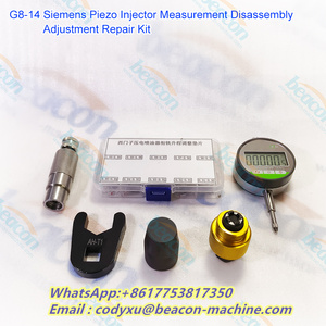 Probador de inyector <span class=keywords><strong>Common</strong></span> <span class=keywords><strong>Rail</strong></span>, herramienta de desmontaje de medición de inyección piezoeléctrica, Kit de reparación, cuña de ajuste de elevación de armadura - Product Image 4