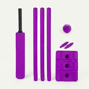 PVC <b>Garden</b> Play Cricket <b>Set</b> for <b>Kids</b> with Bat Beach Cricket <b>Set</b> Children Backyard Plastic Cricket <b>Set</b> - Product Image 1