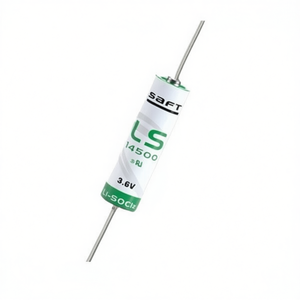 Batería de estado sólido Li-SOCl2 de 3.6V LS14500 con cables, cilíndrica GIDI-0084B para electrónica de consumo - Product Image 3