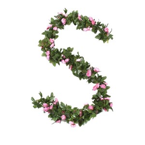 Nhân tạo tăng cây nho cành lụ<span class=keywords><strong>a</strong></span> tăng hoa Ivy Garland cây thân cây cành với để lại cho Giáng sinh đám cưới vòm tường trang trí nội thất - Product Image 3