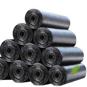 Heavy Duty Garbage Bag Trash Bags Garbage Bags Heavy Duty Large Kitchen Black Dustbin Trash Garbage Bag Wholesale 20mic 45x55cm 1 Roll 30pcs