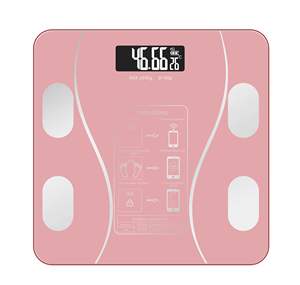 เครื่องชั่งน้ำหนักวัดองค์ประกอบร่างกายอัจฉริยะ สำหรับใช้ในบ้าน ความแม่นยำสูง พร้อมแบตเตอรี่และแอปพลิเคชัน เชื่อมต่อบลูทูธ - Product Image 3