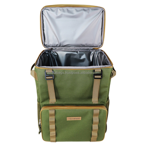 Custom Outdoor Camping Removable <b>Wheeled</b> Cart <b>4</b> Person Rolling Box Backpack Bags Picnic <b>Trolley</b> Cooler - Product Image 3