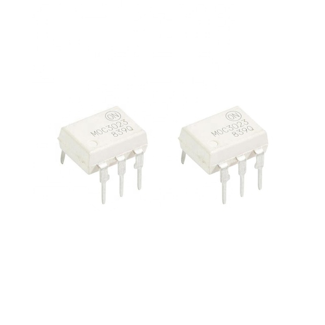 IC chip, triode and SCR output optocoupler, Dip-6 MOC3023 original MOC3023M