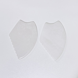 เครื่องนวดหน้าหยกคริสตัลสีขาวจากหินธรรมชาติเพื่อการดูแลผิวสวย - Product Image 5