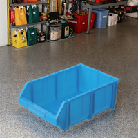 Bac de plateau de caisse de stockage en plastique coloré solide en HDPE couleur personnalisée pour les fruits légumes fourre-tout organisation efficace boîte solide