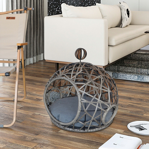 <strong>Fashion</strong> Design Natural Hand Woven Rattan Cane <strong>Dog</strong> <strong>Bed</strong> Woven Rattan Sofa <strong>Bed</strong> - Product Image 6