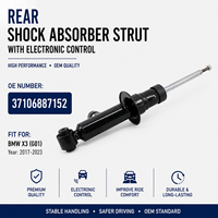 Ammortizzatore Avanzato con Montante Sospensione Posteriore per BMW X3 G01 con Controllo Elettronico, Nuovo di Zecca, Ricambio Originale (OE) 37106887152