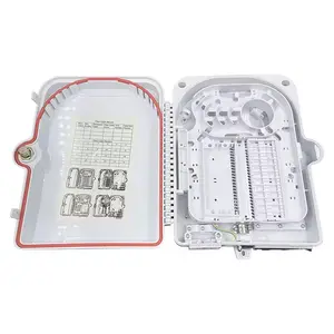 Scatola di comunicazione della scatola di terminazione in fibra ottica di fabbrica 24 core impermeabile IP65 FTTH scatola di distribuzione del cavo in fibra ottica