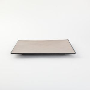 Venta al por mayor de <span class=keywords><strong>vajilla</strong></span> de <span class=keywords><strong>melamina</strong></span> antigua juego de platos rectangulares de plástico platos de <span class=keywords><strong>melamina</strong></span> irrompibles de dos tonos para restaurante Catering - Product Image 2