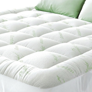 <span class=keywords><strong>Surmatelas</strong></span> ChamXue en fibre de bambou teinte en fil exclusif, rafraîchissant et épaissi, 800 g/m², doux toutes saisons - Product Image 5
