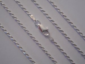 JZNS מפעל ישיר סיטונאי 1- <span class=keywords><strong>4mm</strong></span> שרשרת שרשרת כסף יהלום לחתוך חבל שרשרת לנשים גברים - Product Image 4