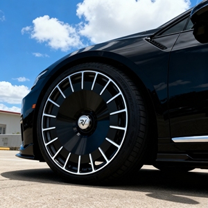 Rines Forjados Hunt, Gran Venta, 20 21 <span class=keywords><strong>22</strong></span> Pulgadas, Aleación, 5x114.3, Diseño de Pastel Negro para Range Rover, Maserati, Porsche, Rines de Lujo - Product Image 1